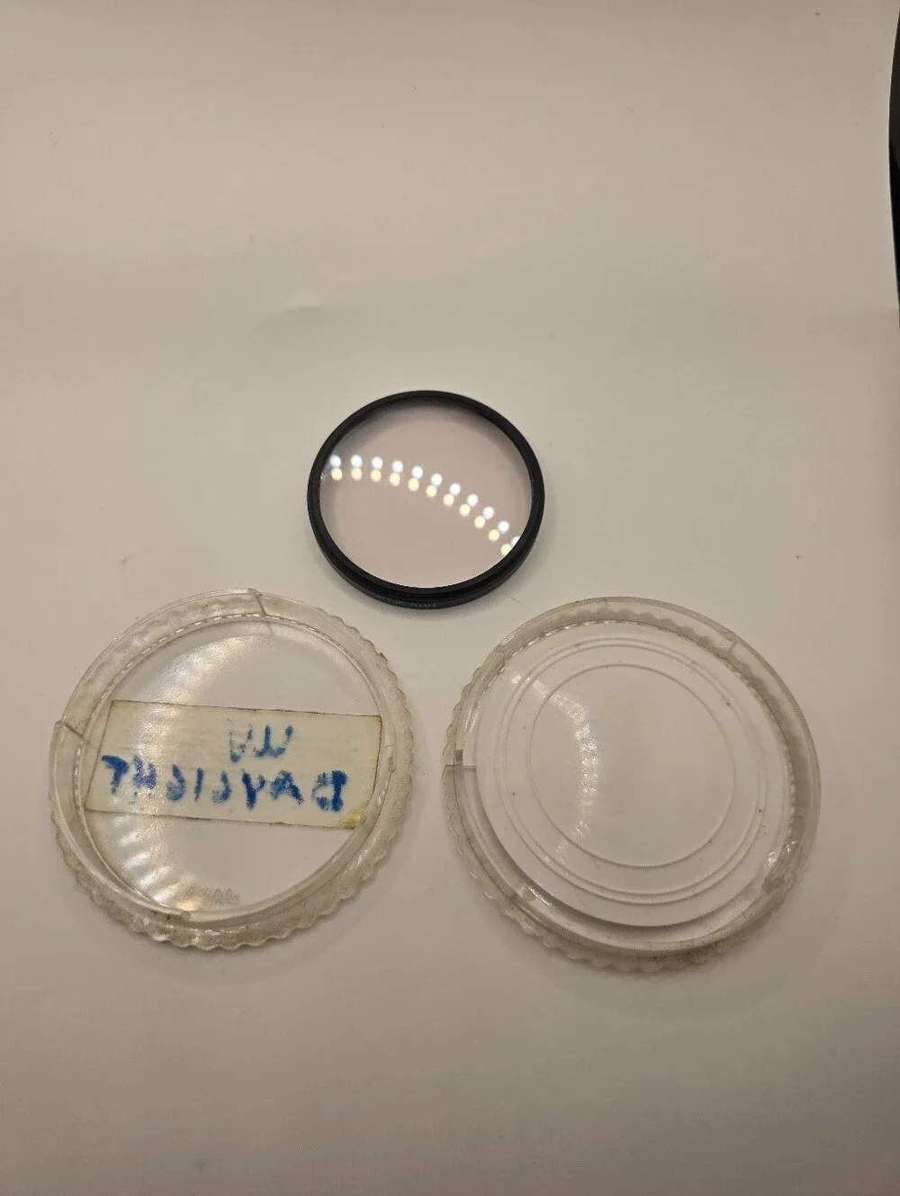 ​Vintage Camera Lens Filter Lot 9pc 49mm 52mm 58mm Hoya Tiffen Vivitar Japan
